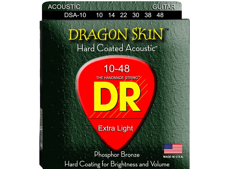 DR Strings Dragon Skin DSA10 (010-048) Lite 